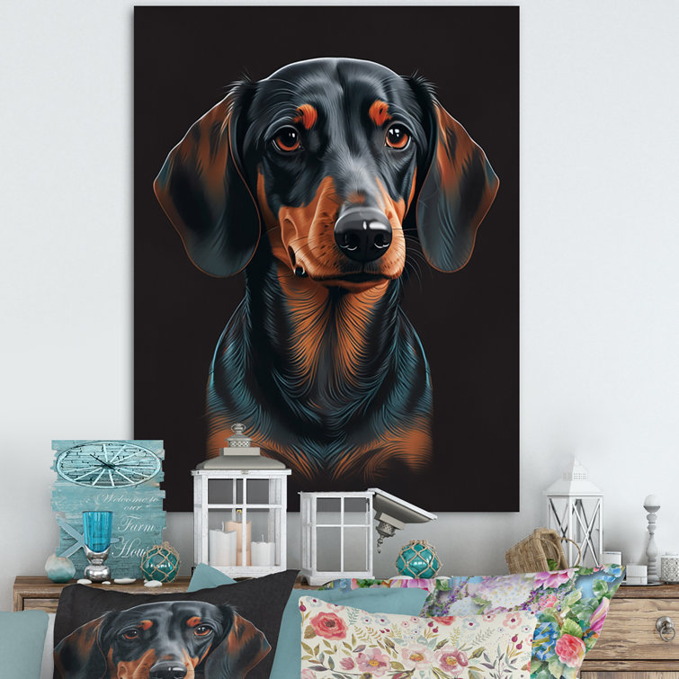 Dachshund hotsell art print